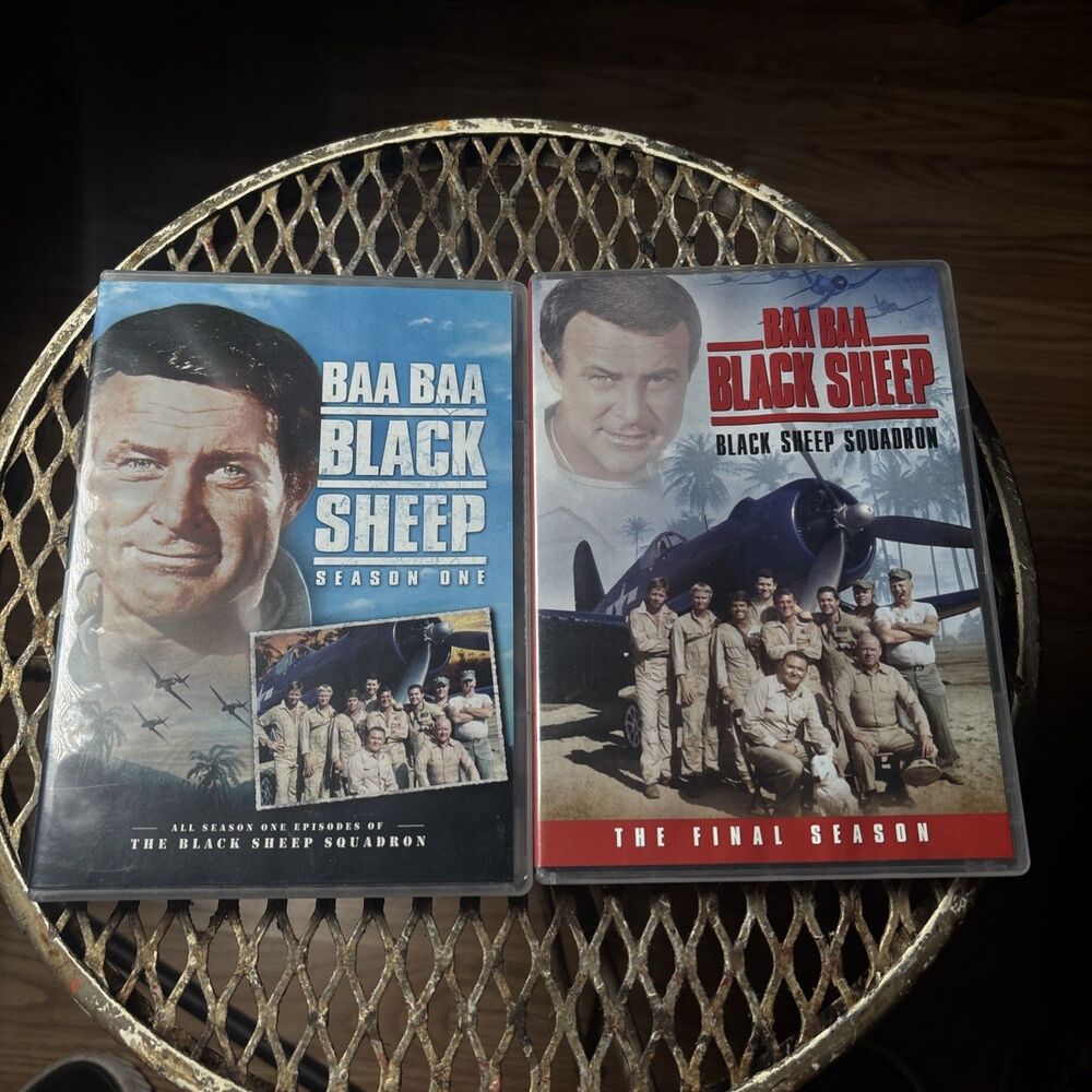 Baa Baa Black Sheep - Black Sheep Squadron COMPLETE COLLECTION DVD SEASONS 1 & 2